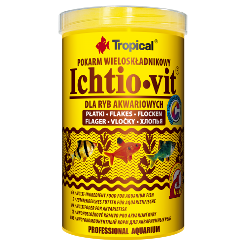 Сухой корм Tropical Ichtio-Vit для всех аквариумных рыб, 120 г (хлопья) LE 138981-99 - фото 1 - id-p2141313796