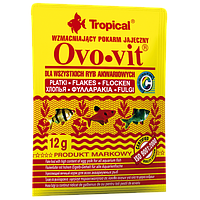 Сухой корм Tropical Ovo-Vit для всех аквариумных рыб, 12 г (хлопья) LE 138993-99