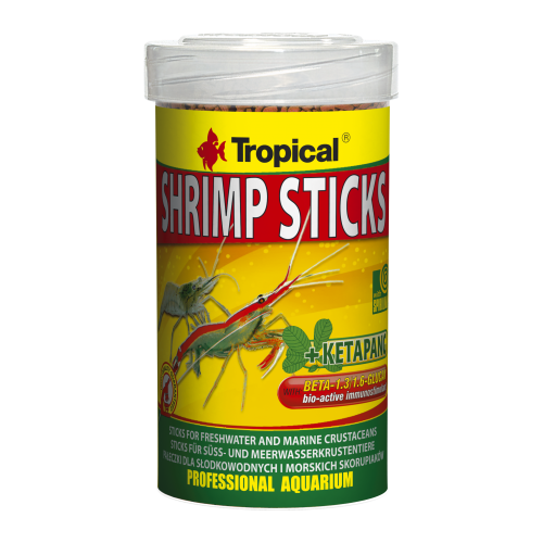 Сухой корм Tropical Shrimp Sticks для креветок и раков, 55 г (палочки) LE 144537-99 - фото 1 - id-p2141313887
