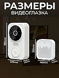 Міні Дзвінок M8 WIFI APP ULOOKA with bell, Відеодомофон, фото 3