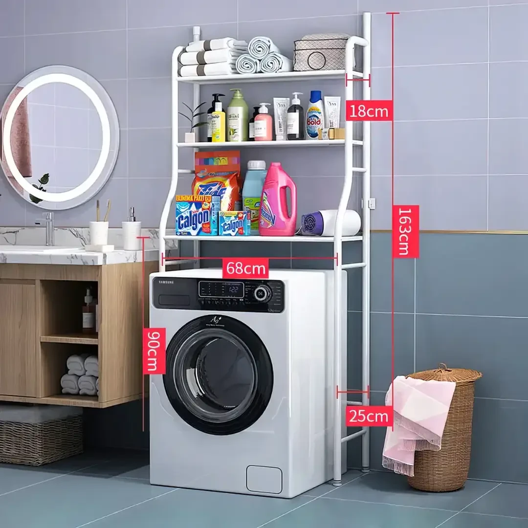 Напольная Стойка органайзер на стиральную машину WASHING MACHINE RACK TW-106 | Полка Этажерка | Стеллаж - фото 3 - id-p2140893667