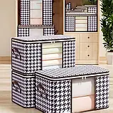 Чохол Для Речей і Постільної білизни BAG LY-377 50л, Місткий Органайзер для Ковдр, фото 10