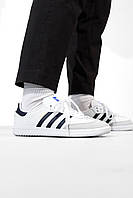 Adidas Samba White/Grey/Dark Blue