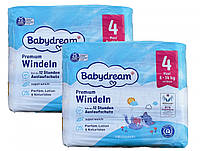 Детские одноразовые подгузники Babydream Premium 4 Maxi 8-14 кг 80 шт