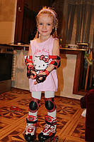 Роликовые коньки для маленькой принцессы Полиночки!