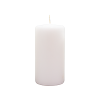 Свеча цилиндрическая Candlesense Decor 140*70 63 ч Белая