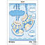 Схема картини Золота Підкова ЗПЛ-013Б "Метрика для хлопчика" для вишивання бісером на шовку, фото 2