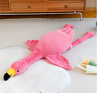 Детский лежачий фламинго мягкая игрушка для сна 77634443 Розовый.Топ! 160, Розовый .Хит!