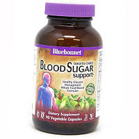 Комплекс для нормализации сахара в крови Blood Sugar Support Bluebonnet Nutrition 90вегкапс (71393016) .Хит!