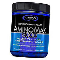 Комплекс аминокислот с креатином Gaspari Nutrition AminoMax 8000 325 таб (27161001) .Хит!