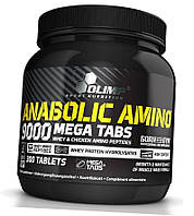 Аминокислоты для роста мышц Anabolic Amino 9000 Olimp Nutrition 300таб (27283007) .Хит!