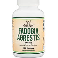 Тестостероновый комплекс Double Wood Supplements Fadogia Agrestis Extract 10:1 600 mg 180 Caps .Хит!