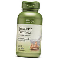 Экстракт корня куркумы Herbal Plus Turmeric Complex GNC 100капс (71120030) .Хит!