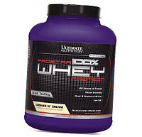 Сывороточный протеин ProStar Whey Ultimate Nutrition 2390 г Печенье-крем (29090004) .Хит!