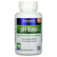 Ферменты рН баланс pH-Basic Enzymedica 120 капсул .Хит!