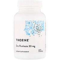 Пиколинат цинка усиленный, Thorne Research, Zinc Picolinate, 30 мг, 180 капсул (3919) .Хит!