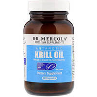 Масло криля Dr. Mercola Antarctic Krill Oil 60 Caps .Хит!