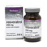 Ресвератрол Bluebonnet Nutrition Resveratrol 250 mg 60 Veg Caps BLB0877 .Хит!