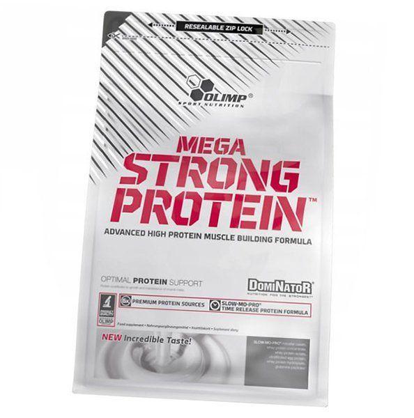Многокомпонентный Протеин Mega Strong Protein Olimp Nutrition 700г Клубника (29283001) .Хит! - фото 1 - id-p2138064750