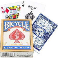 Карты игральные Bicycle League Back Standard Index red, blue 808 e