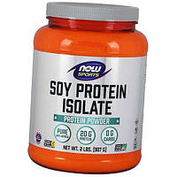 Ізолят Соєвого Протеїну Soy Protein Isolate Now Foods 907 г Без смаку (29128004).Хіт!