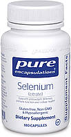 Селен цитрат Selenium citrate Pure Encapsulations для антиоксидантной и сердечно-сосудистой поддержки 180