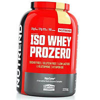 Изолят Сывороточного Протеина с низким содержанием лактозы Iso Whey Prozero Nutrend 2250 г Шоколадное пирожное