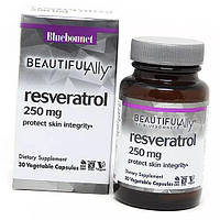 Экстракт корня японского спорышника и Ресвератрол Resveratrol 250 Bluebonnet Nutrition 30вегкапс (70393015)