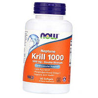 Масло криля Neptune Krill Oil 1000 Now Foods 60гелкапс (67128015) .Хит!