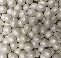 Рисовые шарики в шоколаде белые перламутровые ( большие)(3 шт-10гр)