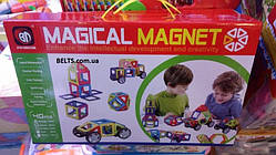 Дитячий розвивальний конструктор Magical Magnet 40 деталей, конструктор трансформер Меджикал Магнет