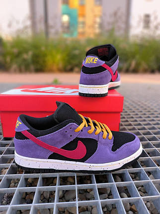 Чоловічі Красівки Nike SB Dunk Low ACG Terra Purple \ Найк СБ Данк Низькі Про АСЖ Терра Фіолетові, фото 1