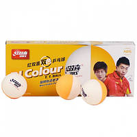 Мячи для настольного тенниса DHS Cell-Free Dual Bi Colour 40+ мм ON, код: 6623171