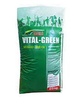 Органо-минеральное удобрение для газона DCM Vital-Green, 25кг, 14.4.8+3Mg+Fe, Лето, 3 мес.