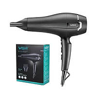 Фен для волос VGR V-450 с холодным и горячим воздухом Фен для укладки волос с 2 насадками