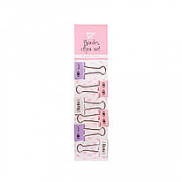 Набір біндерів 6 шт 25 мм Donna YES, 450090