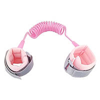 Наручный ремешок-антипотеря для безопасности ребенка Child anti lost strap Розовый ON, код: 7620053