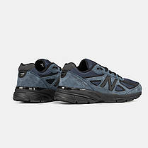 Чоловічі Кросівки New Balance 990 v4 x JJJJound Navy Blue / Нью Беланс 990 В4 Джаунд Неві Сині, фото 5
