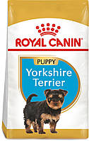 Сухой полнорационный корм для щенков Royal Canin Yorkshire Terrier Puppy породы йоркширский терьер возрасте от