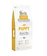Сухой корм для щенков всех пород Brit Care Puppy All Breed Lamb & Rice с ягненком 12 кг 132700 (НФ-00000102)