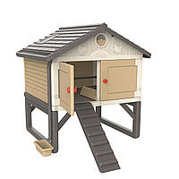 Детский садовый домик для курочек Cluck Cluck Cottage Beige Smoby OL186361 ON, код: 8297064