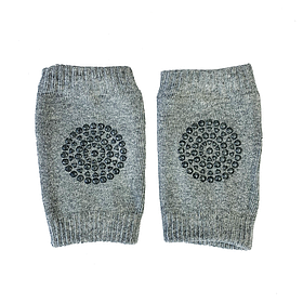 Дитячі наколінники 2 шт. для комфорту малюків у повзунковий період пізнання світу Сірий