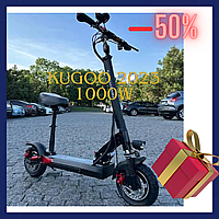 Електросамокат KUGOO Kirin M4 PRO 1000W 18Ah - 2023 год Электросамокаты с сиденьем для взрослых складной