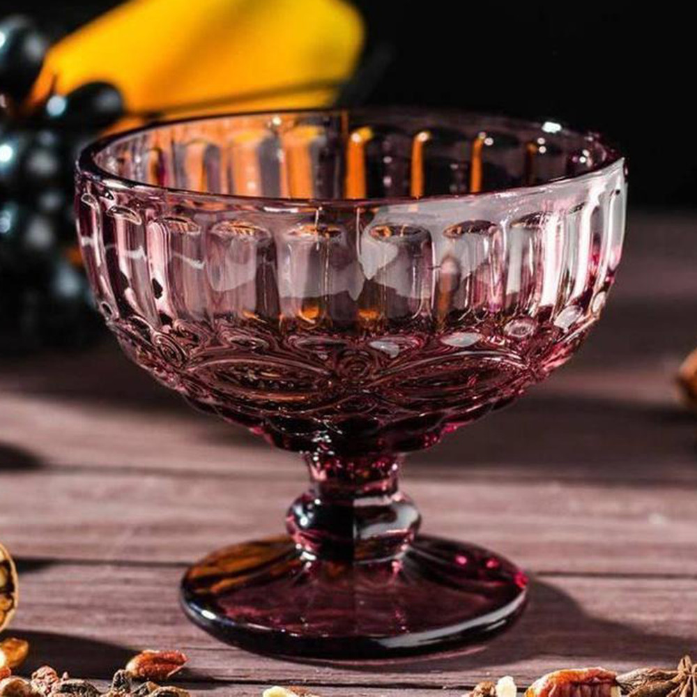 Креманка для десертів "Вінтаж", 250мл, Рожевий