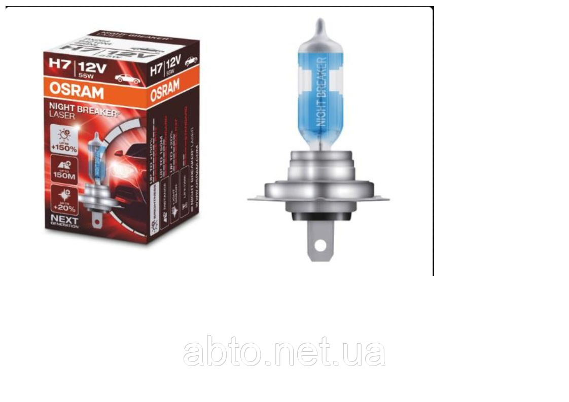 Автолампа Osram (H7 12V 55W)