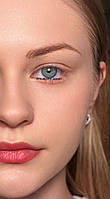 Цветные контактные голубые линзы.Натуральные линзы. Линзы на карие глаза .Линзы на серые глаза