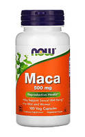 Спец добавка NOW Foods MACA 500mg 100 капсул