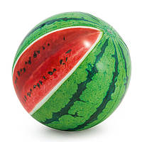 Пляжный надувной мяч диаметром 107 см Intex 58075 Арбуз Надувной мяч для пляжа и бассейна