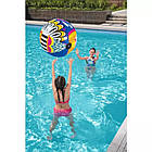 Пляжний надувний м'яч діаметром 91 см Bestway 31044 Фієста Надувний м'яч для пляжу та басейну, фото 3