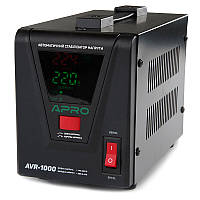 Стабілізатор напруги релейний APRO AVR-1000 (800 Вт, 852010)